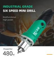 Mezclador Eléctrico De 480W 110V 220V Mini Taladro Rotativo Para Metal Y Madera Herramienta De Grabado Y Pulido Para DIY En Casa - details 0
