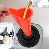 Funel De Plástico Para Rellenar Combustible Y Aceite Para Coches Y Motocicletas Anti-salpicaduras Longitud De Almohadilla Herramienta De Relleno De Combustible Para Automóviles Accesorios De Auto - details 4