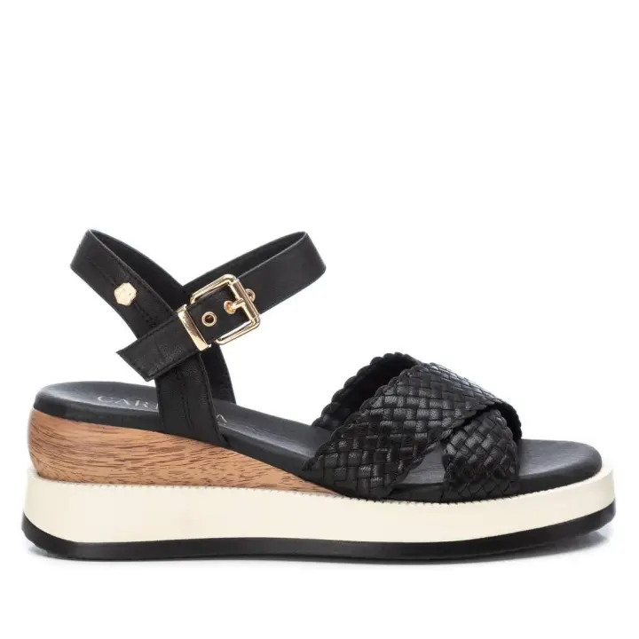 Carmela mujer sandalias piel negro 16139105 - 1