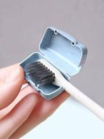 Estuche Portátil Para Cepillo De Dientes 4pcs/set Cubierta De Cabeza De Cepillo De Viaje Para Camping Y Senderismo LJX - details 4