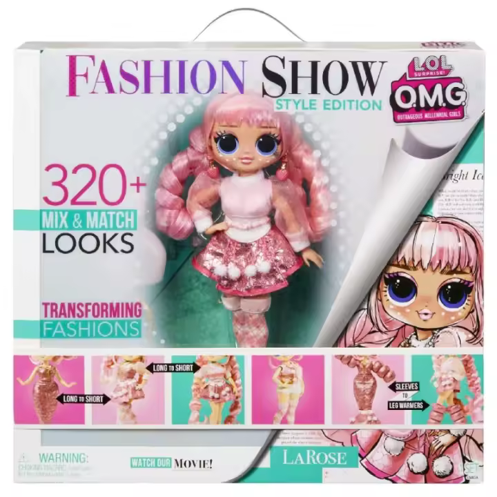 MUÑECA LOL SURPRISE OMG FASHION SHOW STYLE EDITION - LA ROSE - 1
