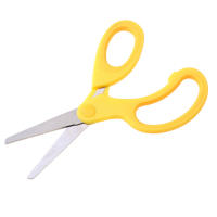 Tijeras De Seguridad Para Niños Estudiantes DIY Papel Herramienta De Corte Para Niños Mano Izquierda Con Funda Estationaria - details 10