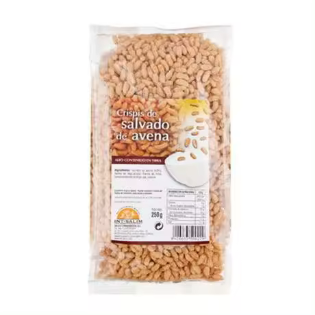 Crispis Salvado Avena Vegan 250g Int-Salim - 1