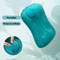 Almohada De Viaje Inflable JJYY Almohada De Coche Avión Plegable Para Cuello Almohada De Silla De Oficina Y Hogar Relleno De Fibras De Bambú - details 0