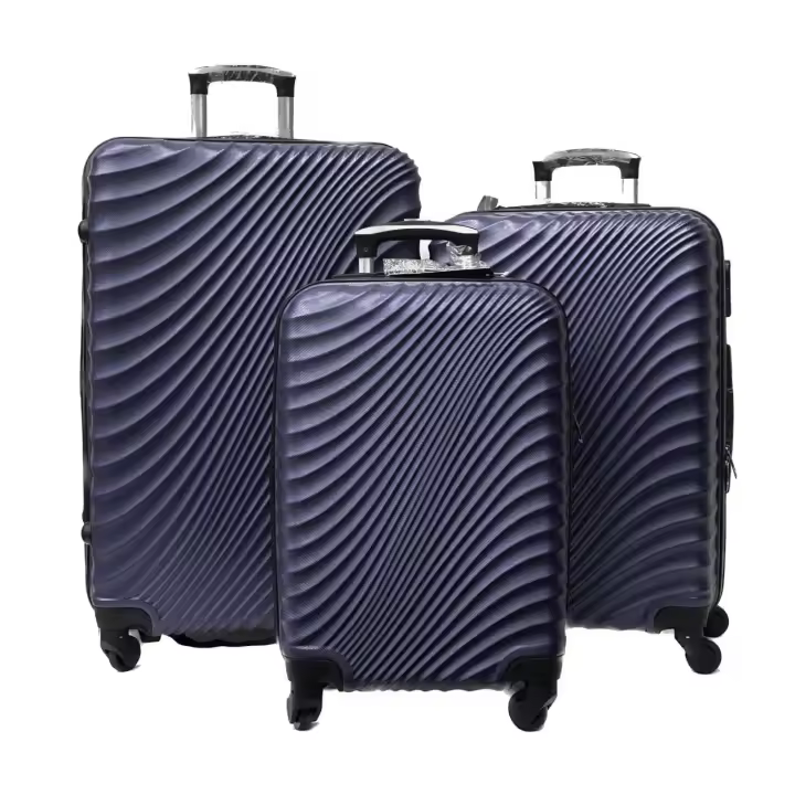 Maletas de Viaje Rígidas ABS,Maleta Trolley Cabina Ligero Duradero con 4 Ruedas Dobles Giratorias y Cierre TSA (S M L ) - 1