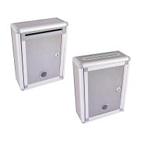 Caja De Donación Multifuncional De Aluminio Ligero Y Duradero Con Marco De Acero Inoxidable Para Hotel Negocios Y Uso Doméstico Caja De Correo Con Cerradura Para Exterior - details 1