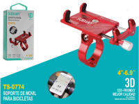 Soporte de teléfonos móvil universal para bicicleta o motocicleta SANDA Soporte el móvil con tamaño de pantalla de 4''--6.9'' - details 1