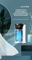 Ventilador USB Portátil con Humidificador 6 Velocidades - Mini Aire Acondicionado de Escritorio para Oficina/Dormitorio, 300ml Niebla Fría, 18W Bajo Consumo y Silencioso - details 0