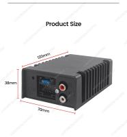 Amplificador DSP Audio Digital Procesador De Sonido 4*39W Para Altavoz Android Subwoofer Potencia Radio De Coche Estéreo Salida RCA Plug And Play - details 6