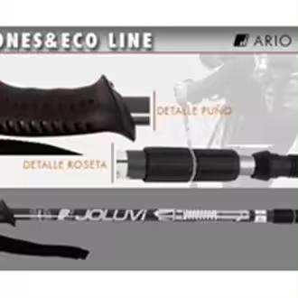JOLUVI ARIO BASTON TREKKING 2 UND. NEGRO/GRIS - 1