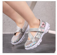 Sandalias De Playa Para Niñas Verano Antideslizantes Transpirables Talla 26-36 Con Diseño De Flores Zapatos Planos Casuales De Suela EVA - details 4