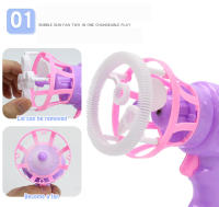Pistola De Burbujas Eléctrica Para Niños Máquina De Burbujas Juguetes Para El Verano En Parque Juguete Automático De Plástico Para Niños - details 1