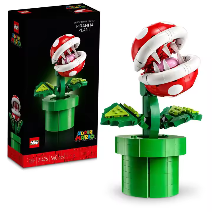 LEGO 71426 Super Mario Planta Piraña Set de construcción (540 piezas) - 1