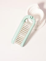 Peine Portátil Y Plegable Para Cabello Antiestático Con Masaje Capilar Accesorio De Estilo Para Salon Uso Profesional - details 21