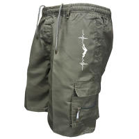 Shorts De Verano Para Hombre Pantalones De Cargo Casual Cómodos Y Sueltos Con Multiple Bolsillos Estilo Safari Adecuados Para Deporte Y Exterior - details 5