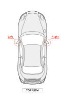 Espejo Retrovisor Exterior Calentado Para Volkswagen VW Golf 7 VII MK7 MQB Lado Izquierdo Y Derecho Ángulo Amplio Vidrio - details 1