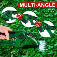 Noreter 21V Trimmer Eléctrico 2 En 1 20000rpm Cortacésped Para Jardín Herramienta De Podar Arbustos Y Grama - details 4