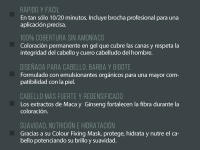 Naturtint Men Biobased + Extra Mascarilla 50ml |  Coloración Permanente Sin Amoniaco para Hombre | Tinte para Cabello y Barba | 100% Cobertura de Canas | Color Natural y Duradero | Ingredientes Naturales | 1N Negro - details 2