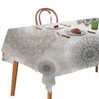 LILI HOME Mantel PVC Antimanchas – Modelo Florista. Ancho Fijo: 140 cm, ideal para la mayoría de mesas estándar. Hule resistente, con diseño antimanchas y fácil de limpiar. Protege la superficie de líquidos y suciedad. - details 0