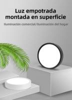 Lámpara De Techo LED Moderna Para Interiores Con Enfriamiento Por Disipador Decoración Para Sala De Estar Y Pasillo Tres Colores Iluminación Dimmable 220V - details 0