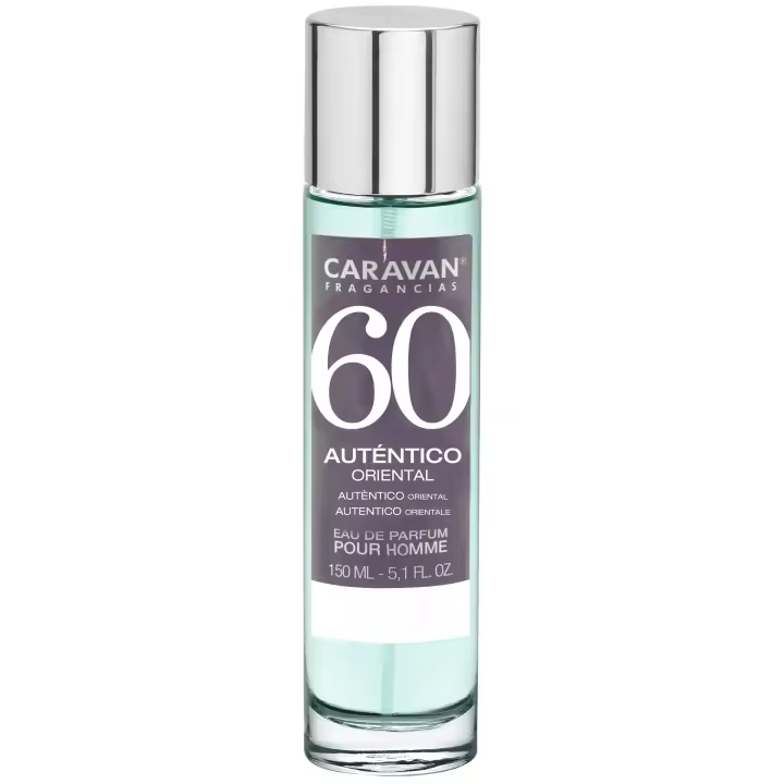 Caravan Perfume de Hombre Nº60 - Colonia Fresca y Sensual con Notas de Pomelo, Cuero y Vainilla - 150ml - 1