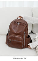 Mochila de viaje de Ocio para Mujer, Cuero PU Bolso Casual,para Viaje Diairo - details 7