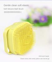 Cepillo De Baño Para Perros Y Gatos De Silicona Suave Masajeador De Peluca Dispensador De Ducha De Peluquería Para Mascotas En Colores Amarillo Rosa Y Azul - details 5