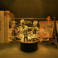 Figura De Anime Tokyo Revengers Lámpara 3D De Acrílico Iluminada Para Decoración De Habitación De Niños Regalo De Cumpleaños Luz Nocturna Con Control Remoto - details 7