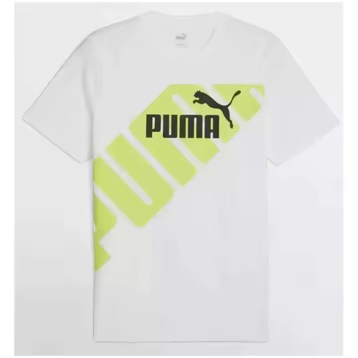 Camiseta de Manga Corta Puma  para hombre en color blanco - 1