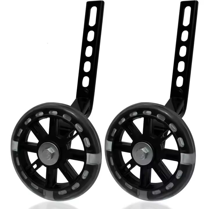 Rodas De Entrenamiento Flash Mudo Para Bicicletas Compatible Con Bicis De 12 14 16 18 20 Pulgadas Accesorio De Bicicleta - 1