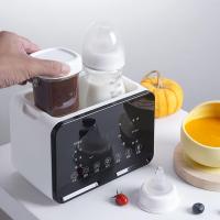 Calentador de biberones Ultimate, calentador de biberones doble 9 en 1, calentador/descongelador/esterilizador rápido de alimentos para bebés - Calentador de biberones de leche materna, calentador de biberones grande multifuncional - details 4