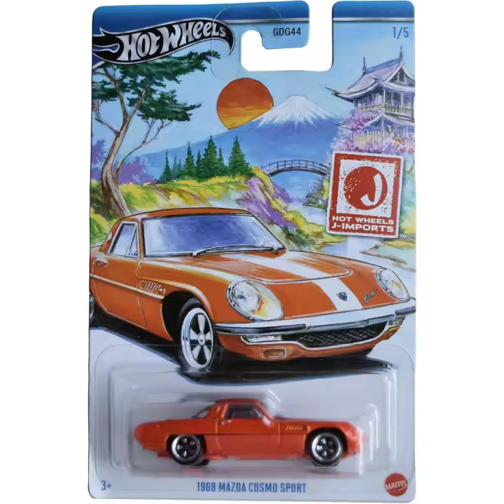 Hot Wheels 1968 Mazda Cosmo Sport J-Imports 1/5 Mattel HRT00 - 1