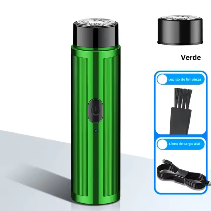 Mini Afeitadora Eléctrica Recargable Para Hombres Y Mujeres Herramienta De Afeitado Eléctrico Para Cara Cuerpo Y Axilas - 1
