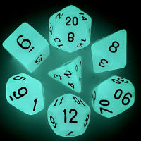 Juego De Dados Poliedros Luminosos Para D&D Juegos De Rol Y Otros Juegos Perfecto Para DND Juego De Dados Poliedros Brillantes En La Oscuridad - details 13