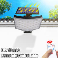 Luz Solar Exterior Con Sensor De Movimiento Y Control Remoto 160LED Para Patio Garage Jardín 3 Modos Impermeable - details 7