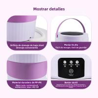 Máquina De Lavar Portátil De 7L Plegable Pequeña Con Modos Automáticos Cesta De Ropa Máquina De Lavar Para Viajes Y Uso Doméstico - details 11