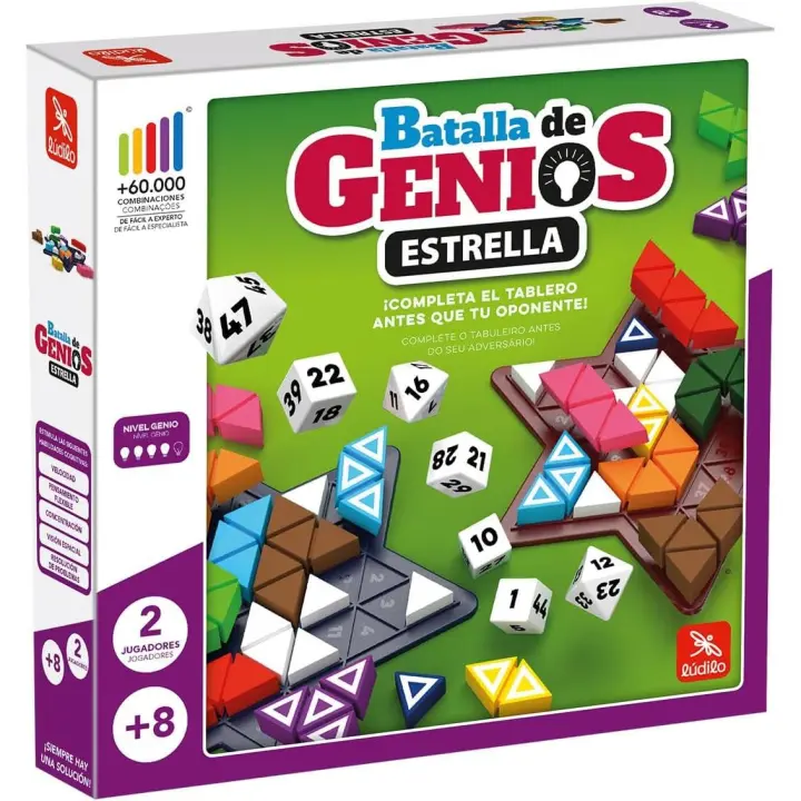 Ludilo Batalla de Genios Estrella | Juego de Mesa para Niños 8 Años - 1