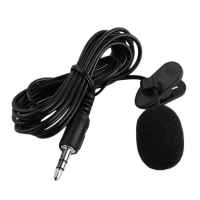 Micrófono De Solapa Profesional 3.5mm Con Reducción De Ruido Y Escudo Antisoplo Para Grabación De Sonido Y Performance En Escenario - details 0