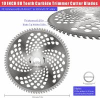 Cabeza De Piltrafa Para Jardín 1pc 40/60/80 Dientes Aleación De Acero Para Motosierra Y Trimmer De Hierba Pieza De Repuesto Para Cortacésped - details 6
