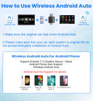 Adaptador Wireless Carplay Android Auto 2en1 Dongle Inteligente USB Tipo-c 5G WIFI Para Volvo Benz Audi Kia Hyundai VW Mazda Cadillac MG - details 3