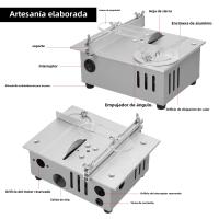 Taladro De Mesa Eléctrico Multifuncional 96W Con 7 Velocidades Ajustables Para Trabajos De Carpintería Máquina De Corte DIY Para El Hogar - details 3