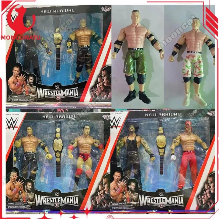 Figura De Acción WWE Wrestlemania John Cena the Undertaker Rey Mysterio Modelo PVC Juguetes Para Niños Regalo Personalizado