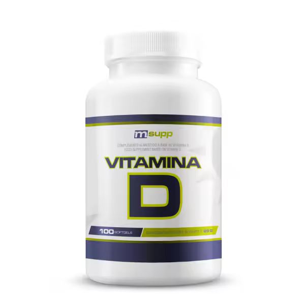 Vitamina D 100 ug - 100 Softgels MM Supplements - 1