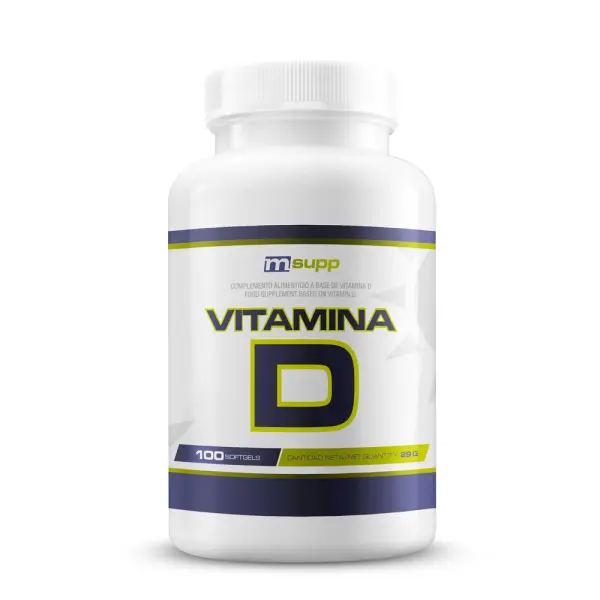 Vitamina D 100 ug - 100 Softgels MM Supplements - 1