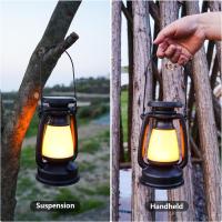 Lámpara De Camping Solar Portátil Impermeable Con Luz Retro De Caballo Iluminación Exterior Recargable Por USB Para Hogar Y Tienda - details 4