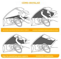 Protector De Sol Para Coche S-SRT D-Dodge Challenger Visera Automotriz Anti-UV Reflector De Rayos UV Cortina De Sol Para Ventanas De Coche Regalo Para Padre Y Novio - details 6