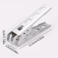 Clip De Aluminio Resistente Al Calor Para Exterior Clip De Tazón Para Cocina Accesorios De Cocina Clip De Alimentos No Desechable - details 0