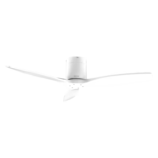 Ventilador de techo sin luz EnergySilence Aero 5600 Aqua IronWhiteWood Connected - CECOTEC - 1