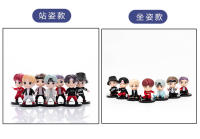 Figura De Acción De Bangtan Boys Set De 7 Juguetes Modelo De Estrellas Idols Lindo Regalo Para Niños Jin Suga Jhope Jimin V Jungkook Rm - details 2