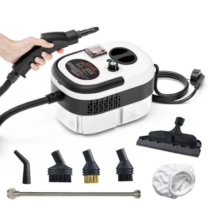 Limpiador a vapor de 2500 W, 220V hidrolavadora de alta temperatura, aire acondicionado, cocina, hogar, coche